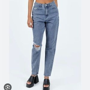Topshop Moto, mom jeans